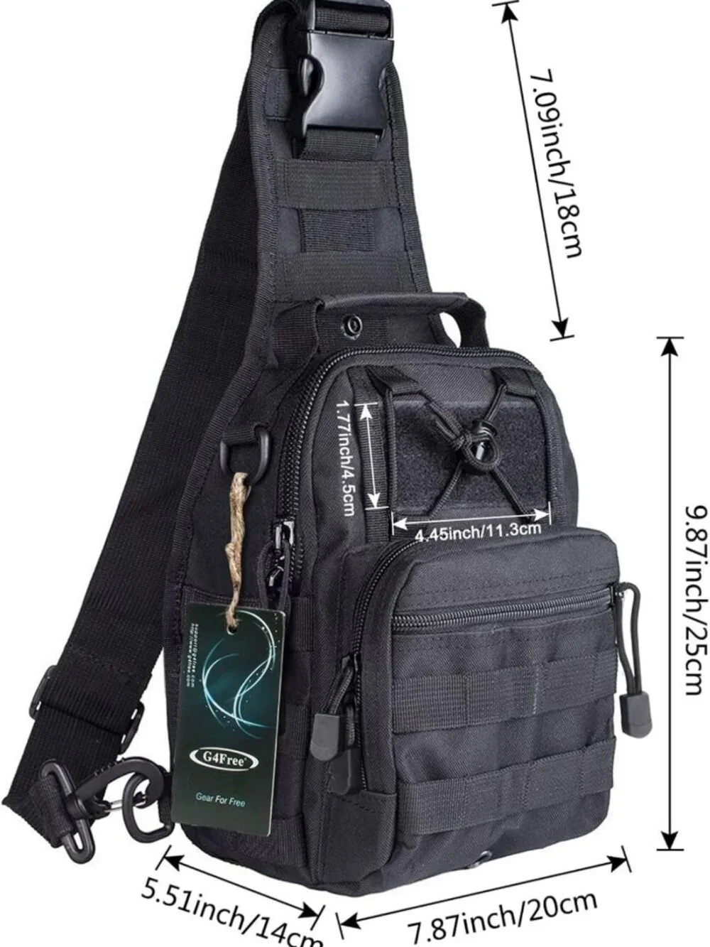 Versatile Outdoor Tactical Sling Backpack | Military Sport Bag for Daily Use